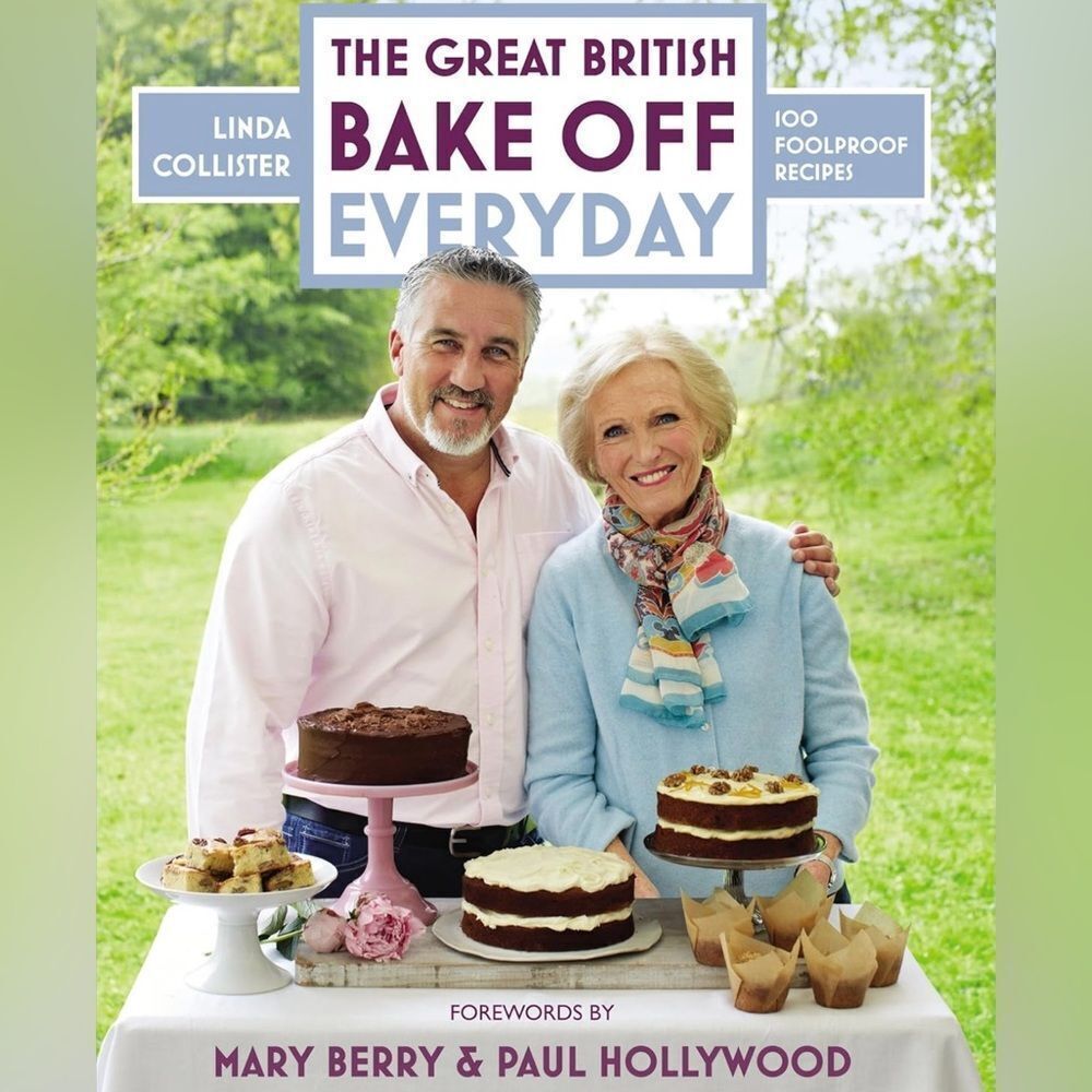 The Great British Bake Off Everyday Linda Collister Hardcover Book. 100 Recipes.